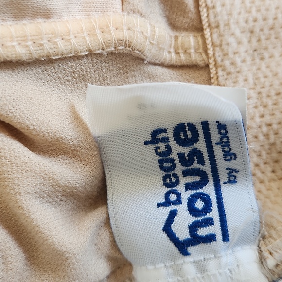 Gabar, Woman's, Sz 10, Swim suit, Light Blue & white Design, W bra insert - Picture 6 of 7